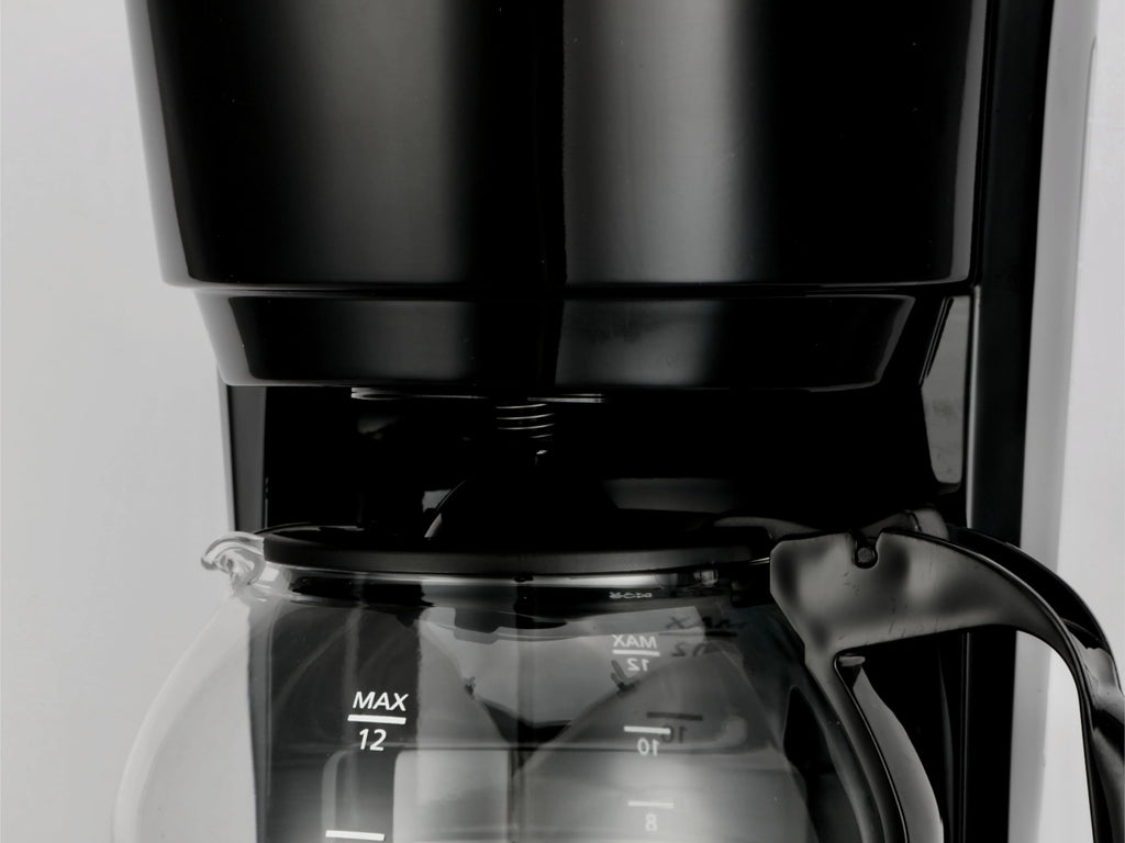 Black 12-cup programmable drip coffee maker B516976