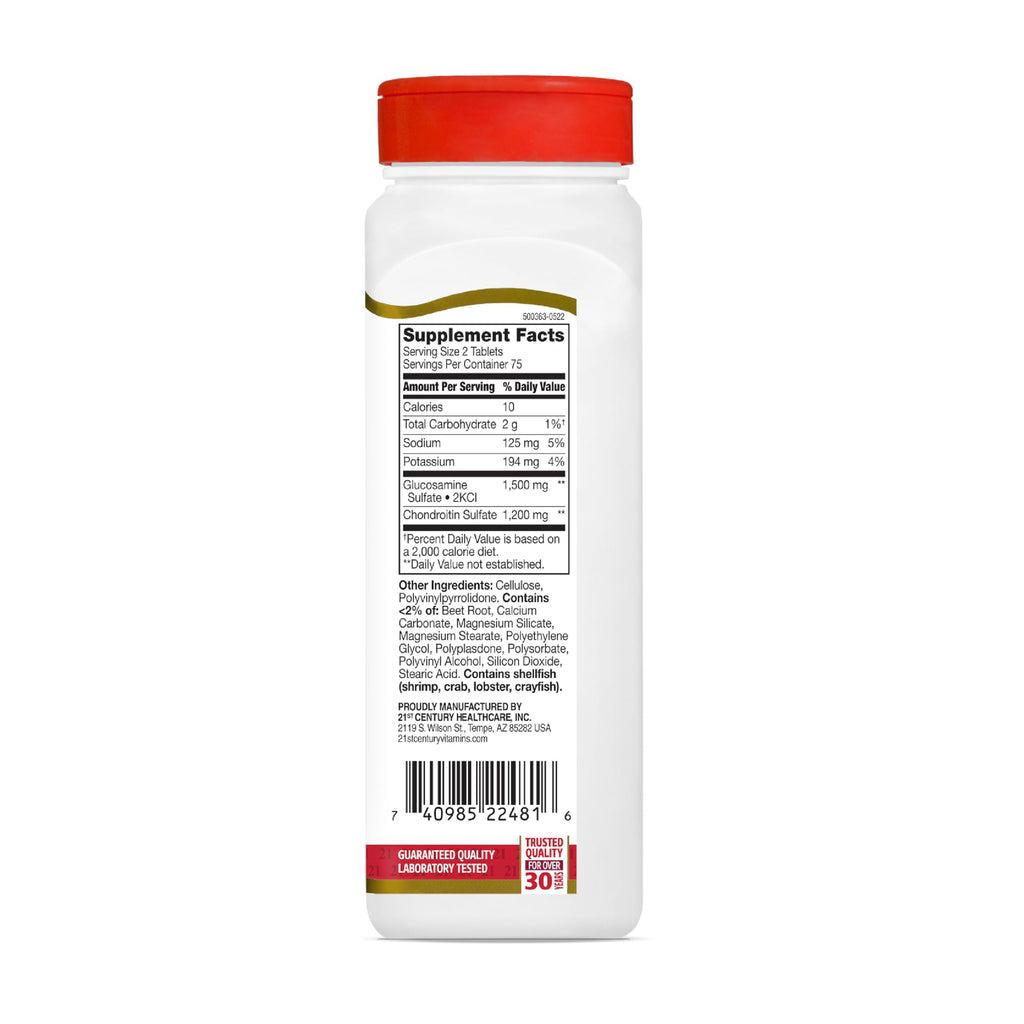Glucosamine Chondroitin 750mg/600mg 150ct I36863