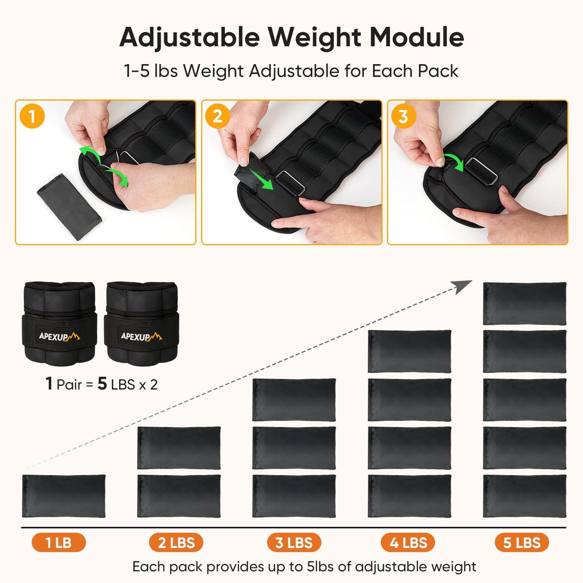 Adjustable Ankle Weights + Weighted Vest T534320