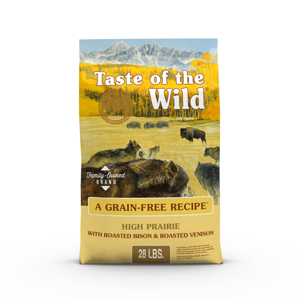 High Prairie Adult Dry Dog Food Roasted Bison 28lb O81942