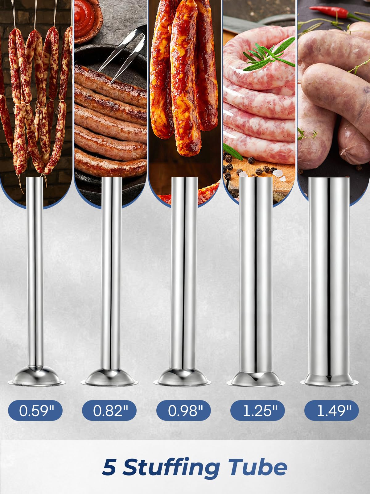 33LBS Stainless Steel Sausage Stuffer P801245