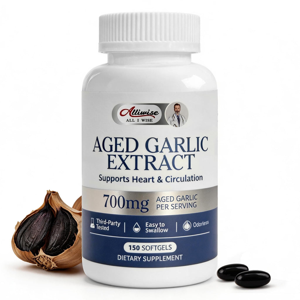 Aged Black Garlic Extract 700mg Supplements J29393