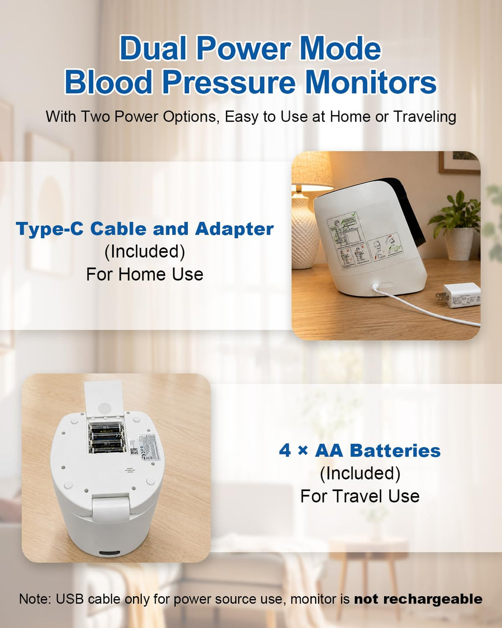 Upper Arm Blood Pressure Monitor 8.7-15.8" Cuff S31850