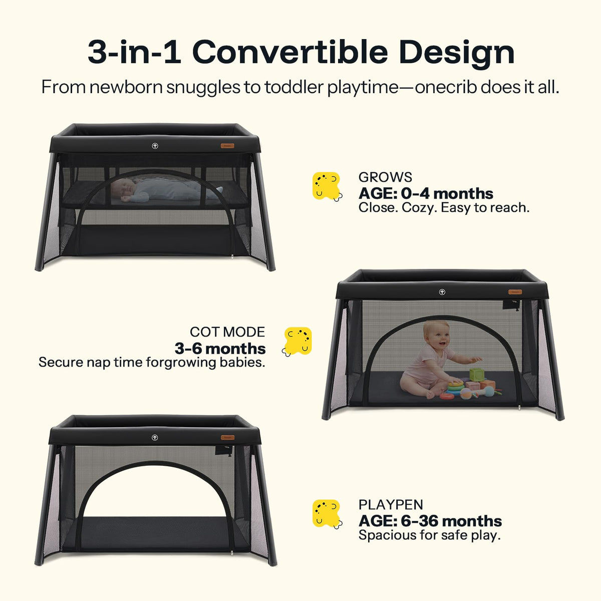 Portable Baby Playard with Mattress Y222
