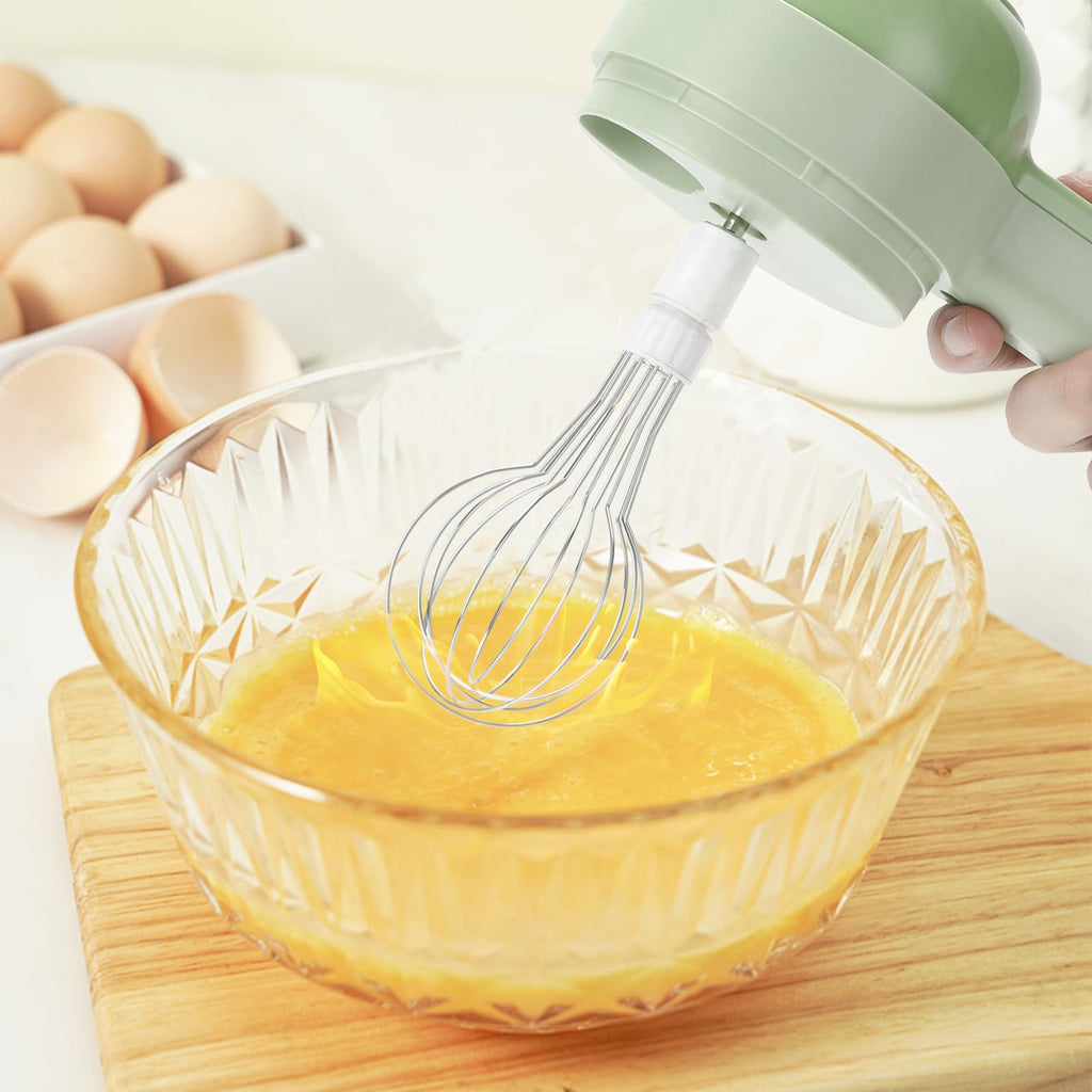 Portable Wireless Electric 4-in-1 Vegetable Cutter Set P6142