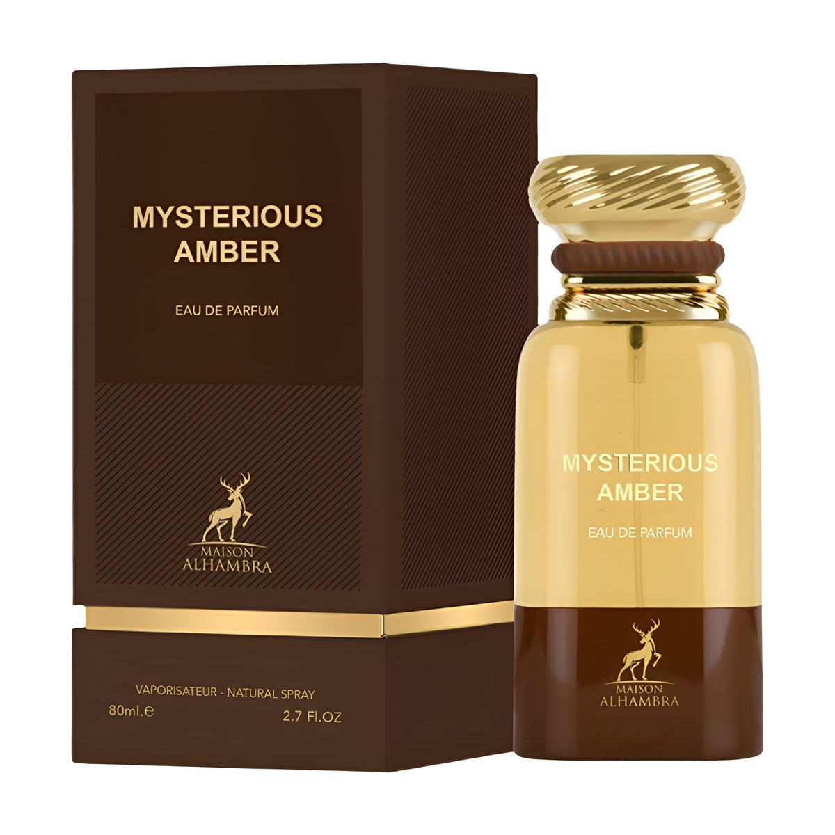 Amber Smoky Woody Sweet Eau de Parfum Spray 2.7 Ounce / 80 ml X60164