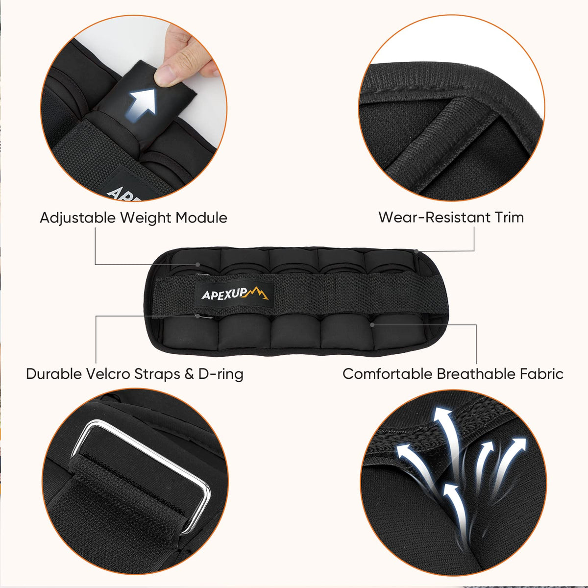 Adjustable Ankle Weights + Weighted Vest T534320
