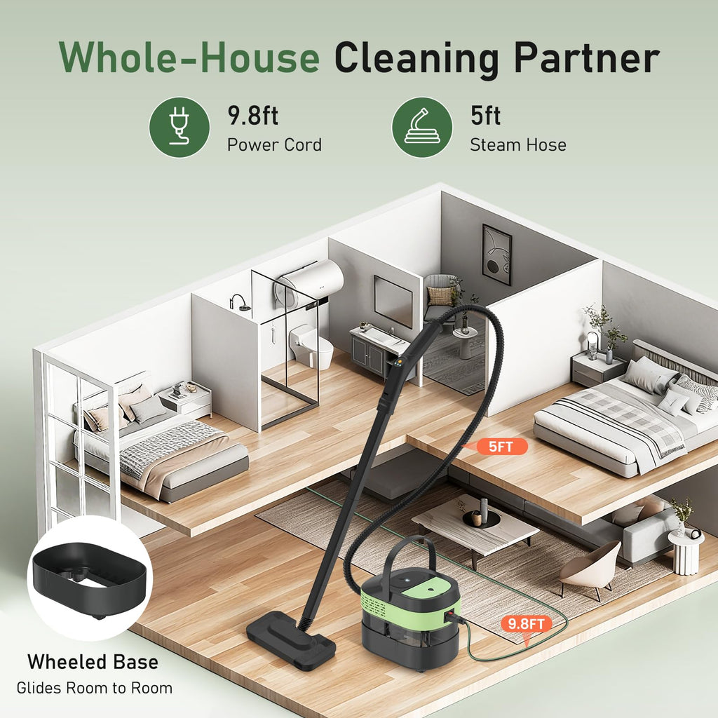 2500W Steam Mop Cleaner with 37 Accessories P698935