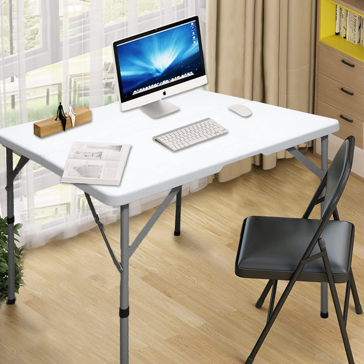 34" Square Folding Table T241855