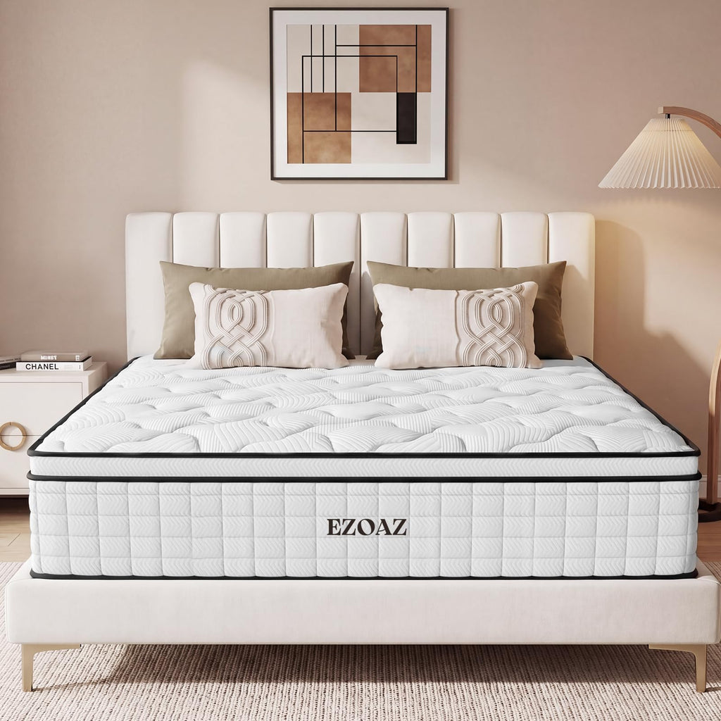 12 Inch Medium Firm Hybrid Full Mattress T873516