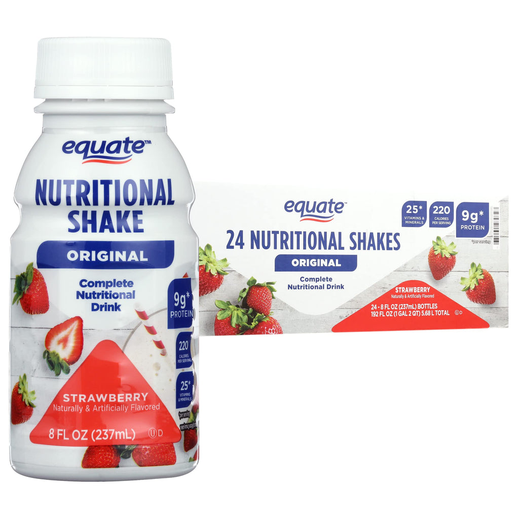 Strawberry Nutritional Shake 8 fl oz 24 Count I45287
