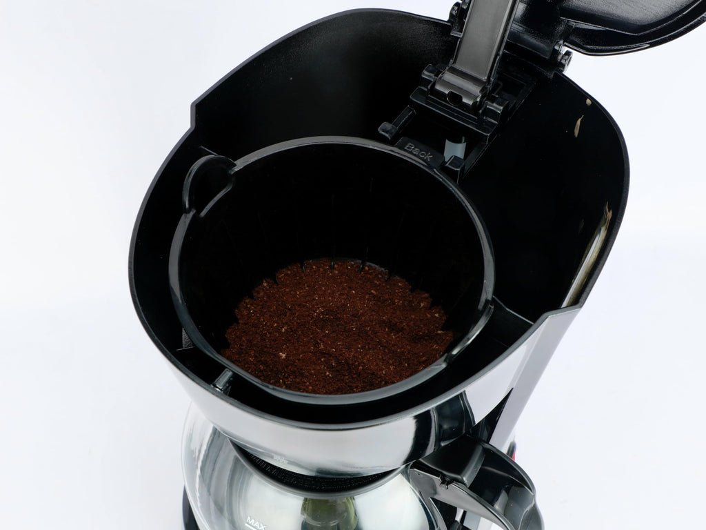 Black 12-cup programmable drip coffee maker B516976