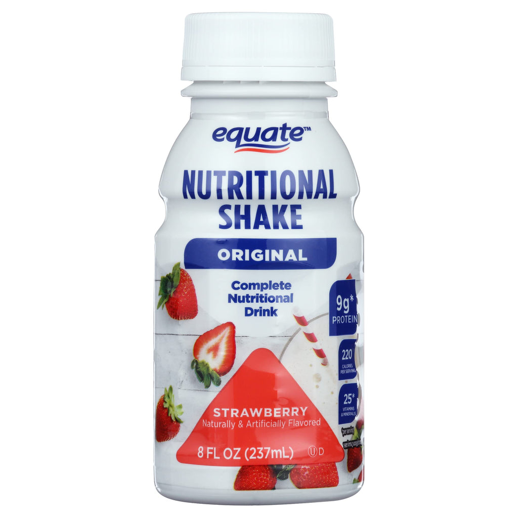 Strawberry Nutritional Shake 8 fl oz 24 Count I45287