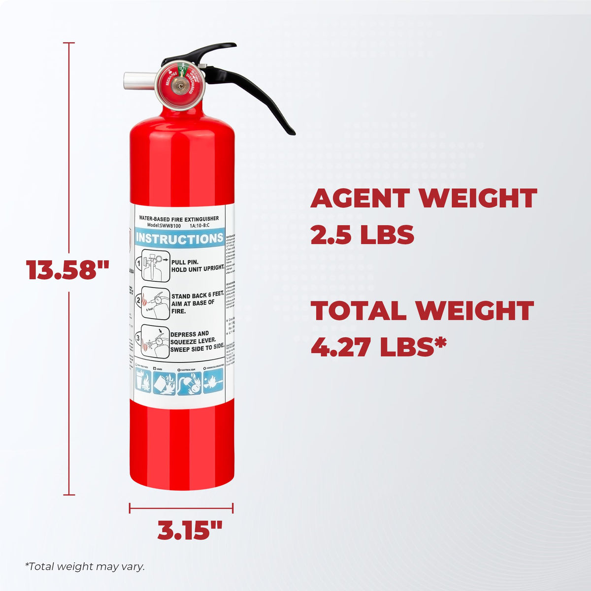 2.5lb Fire Extinguisher K41712