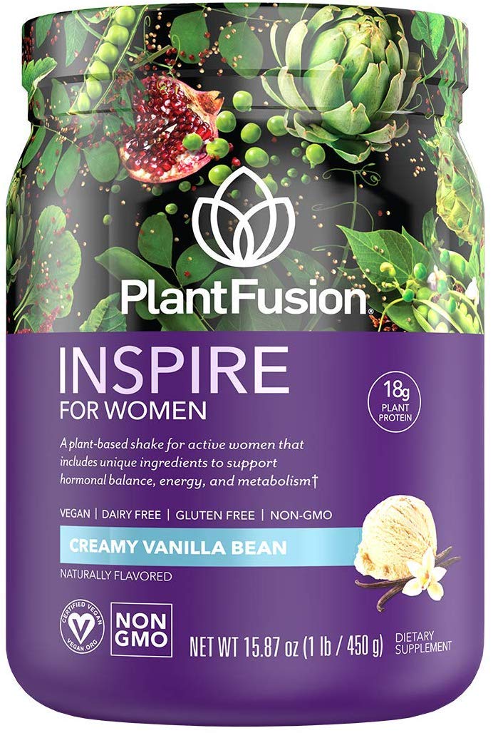 Plant Protein Powder Creamy Vanilla Bean 1 lb Y314976
