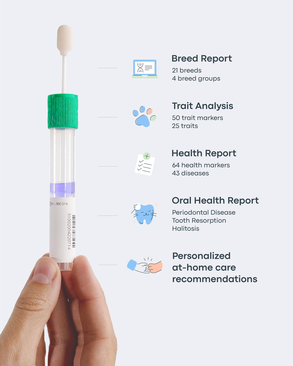 Cat DNA Test Kit P70689