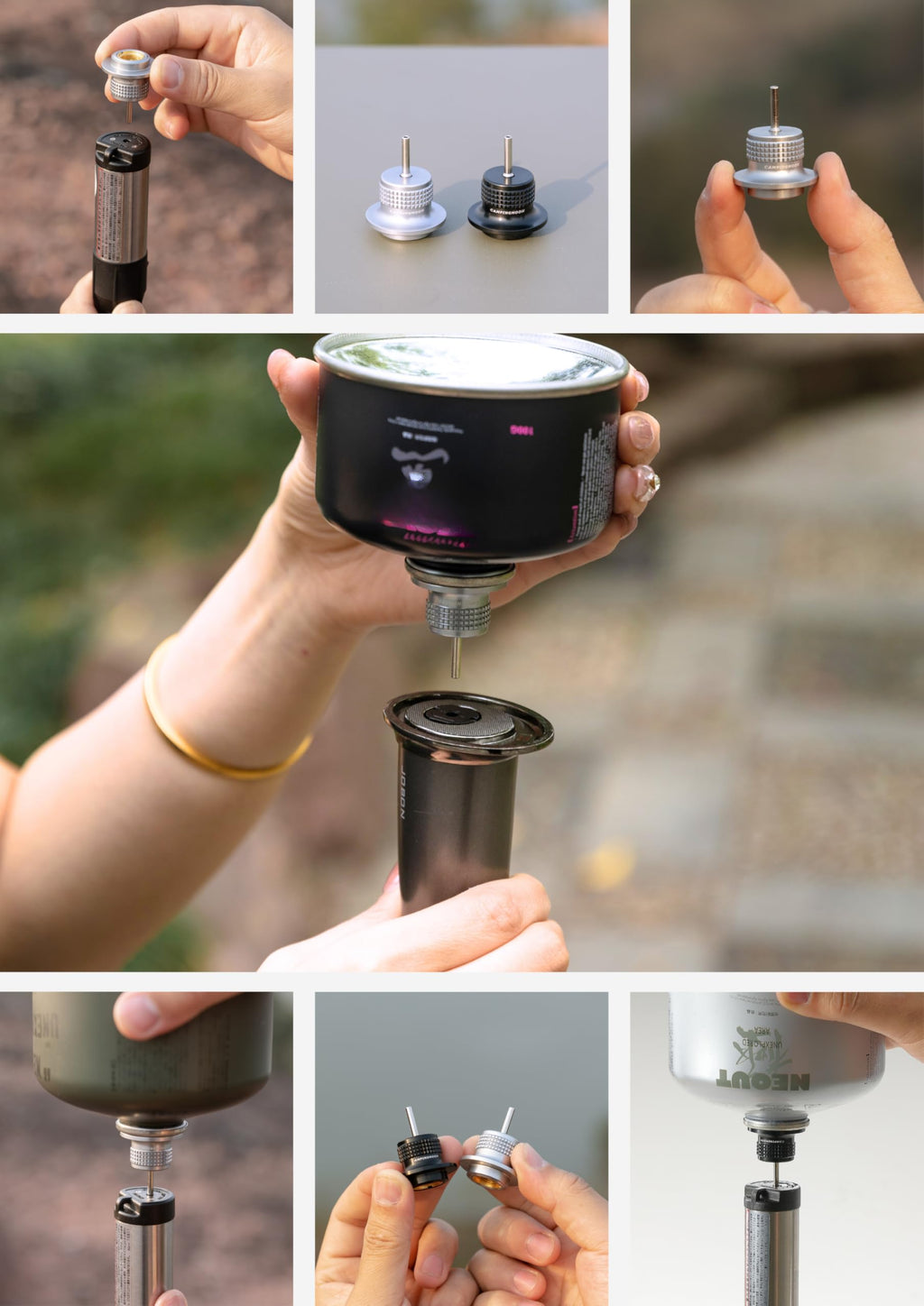 Cassette Canister to Butane Fill Adapter B5496