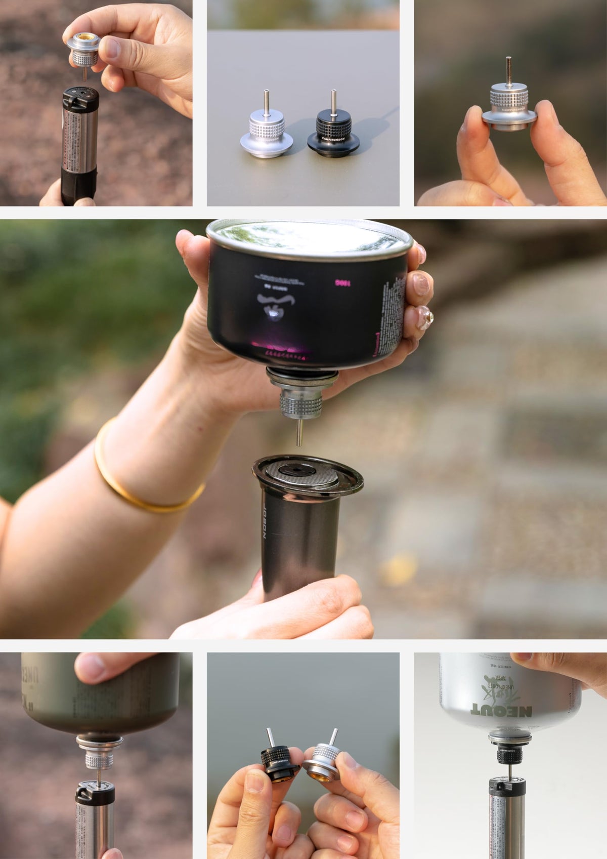 Cassette Canister to Butane Fill Adapter B5496