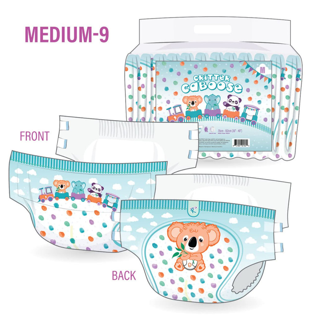 Adult Printed Diapers 12 Pack Medium A799915