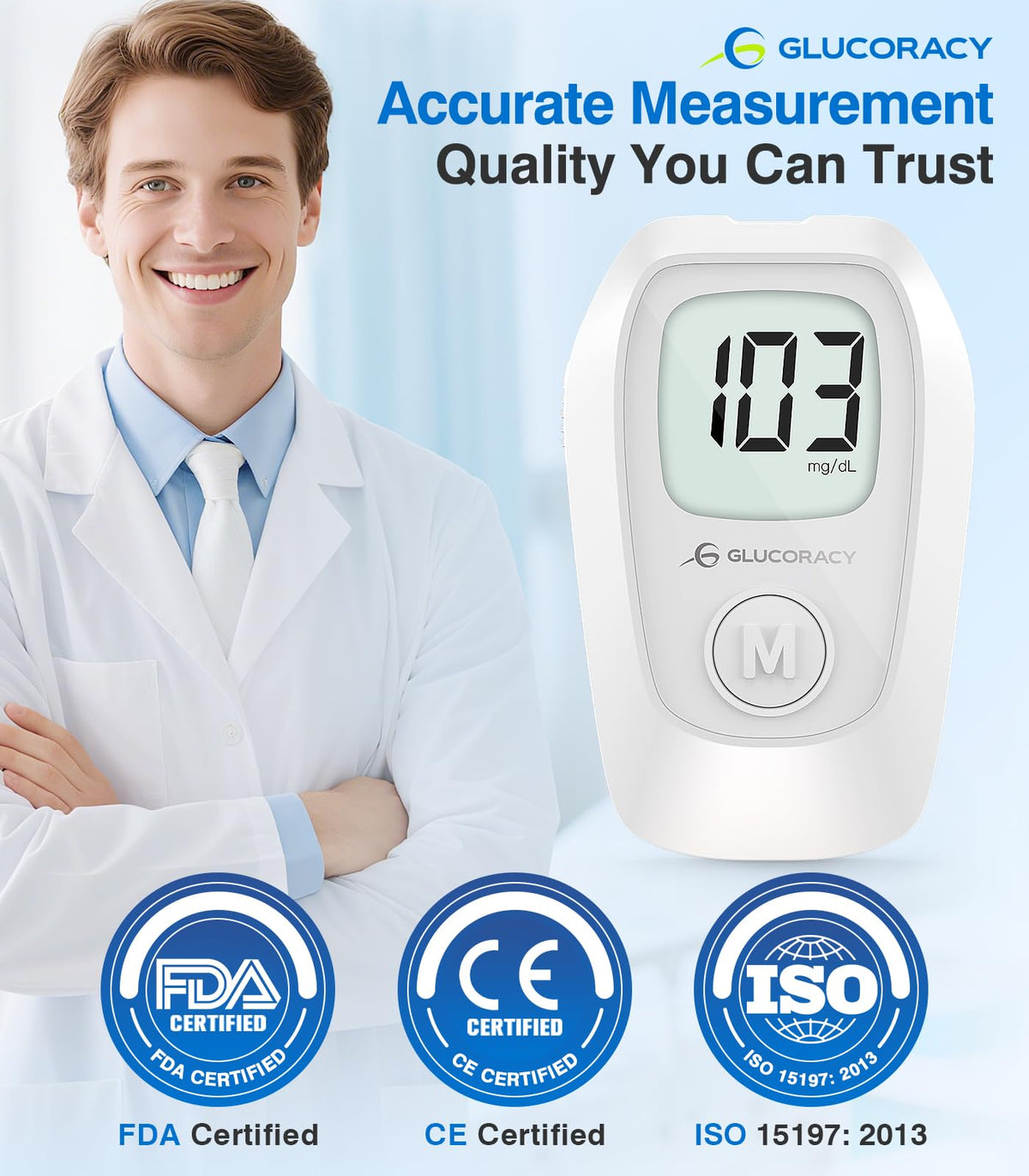 Blood Glucose Monitoring System, 100 Test Strips C2730