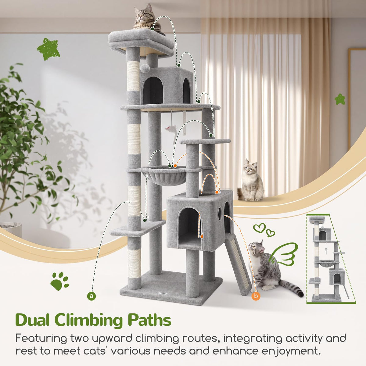 Heavy Duty Cat Tree Tower R793