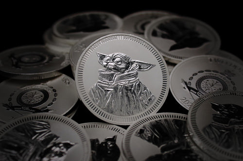 1 oz Silver Star Wars Mandalorian Coin U7547