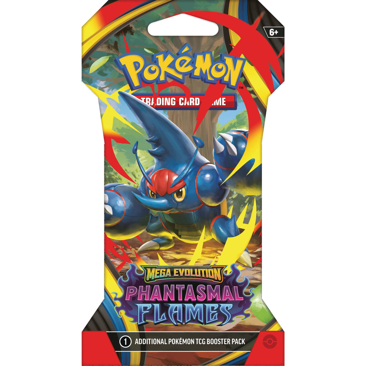 Pokemon TCG Sleeved Booster Pack - 10 Cards Y551