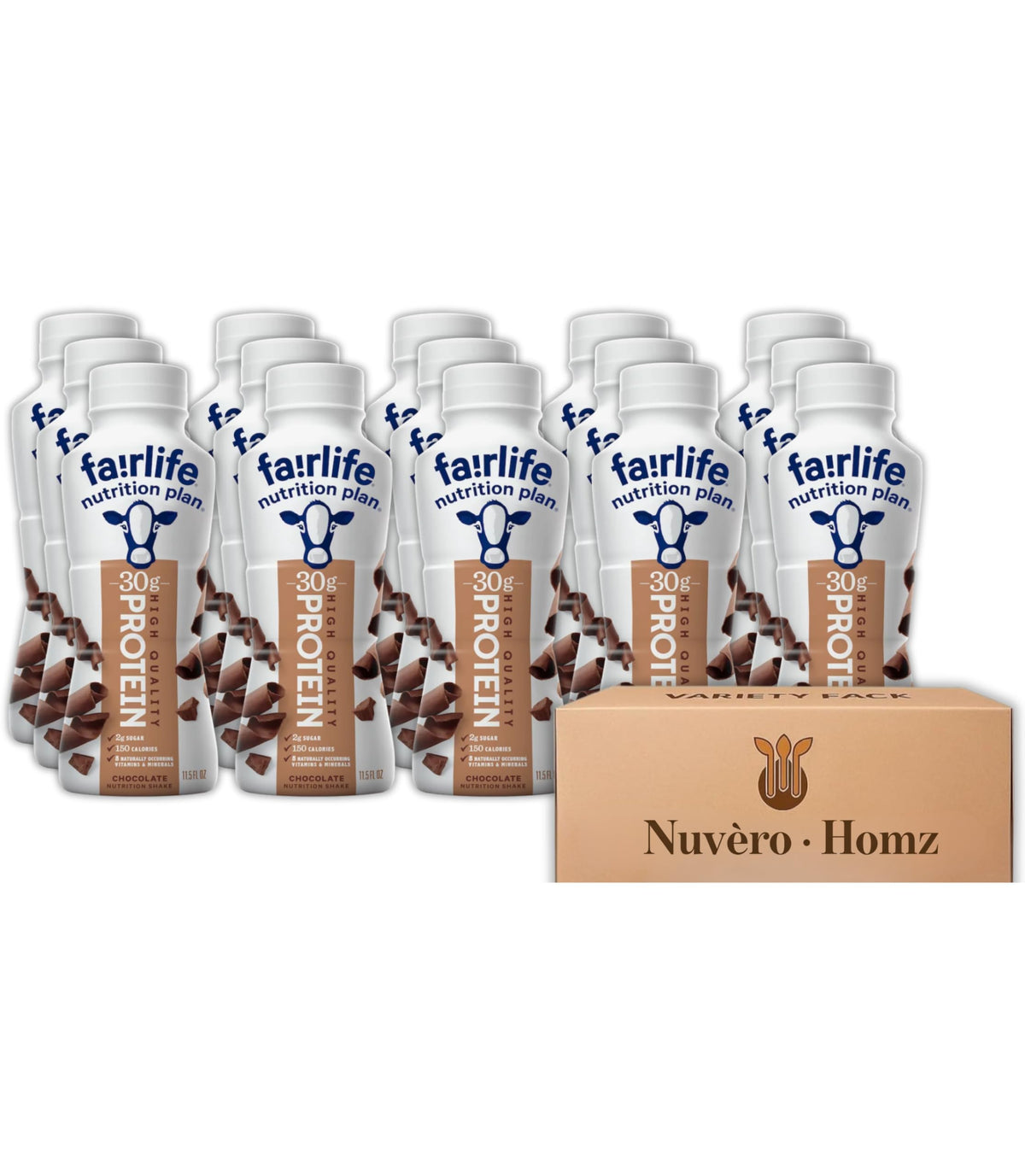 Chocolate Protein Shakes 15 Pack 11.5 fl oz R509