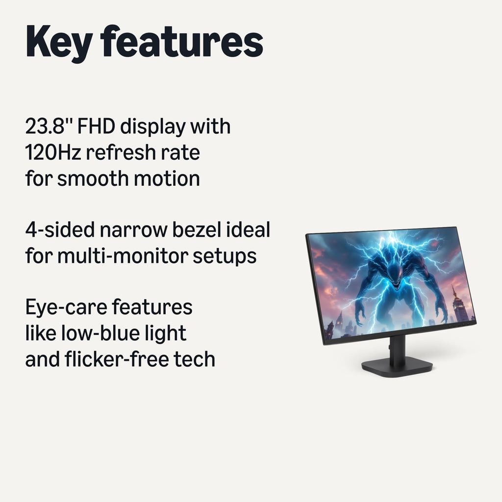 23.8-inch 1080P 120 Hz Computer Monitor I87909