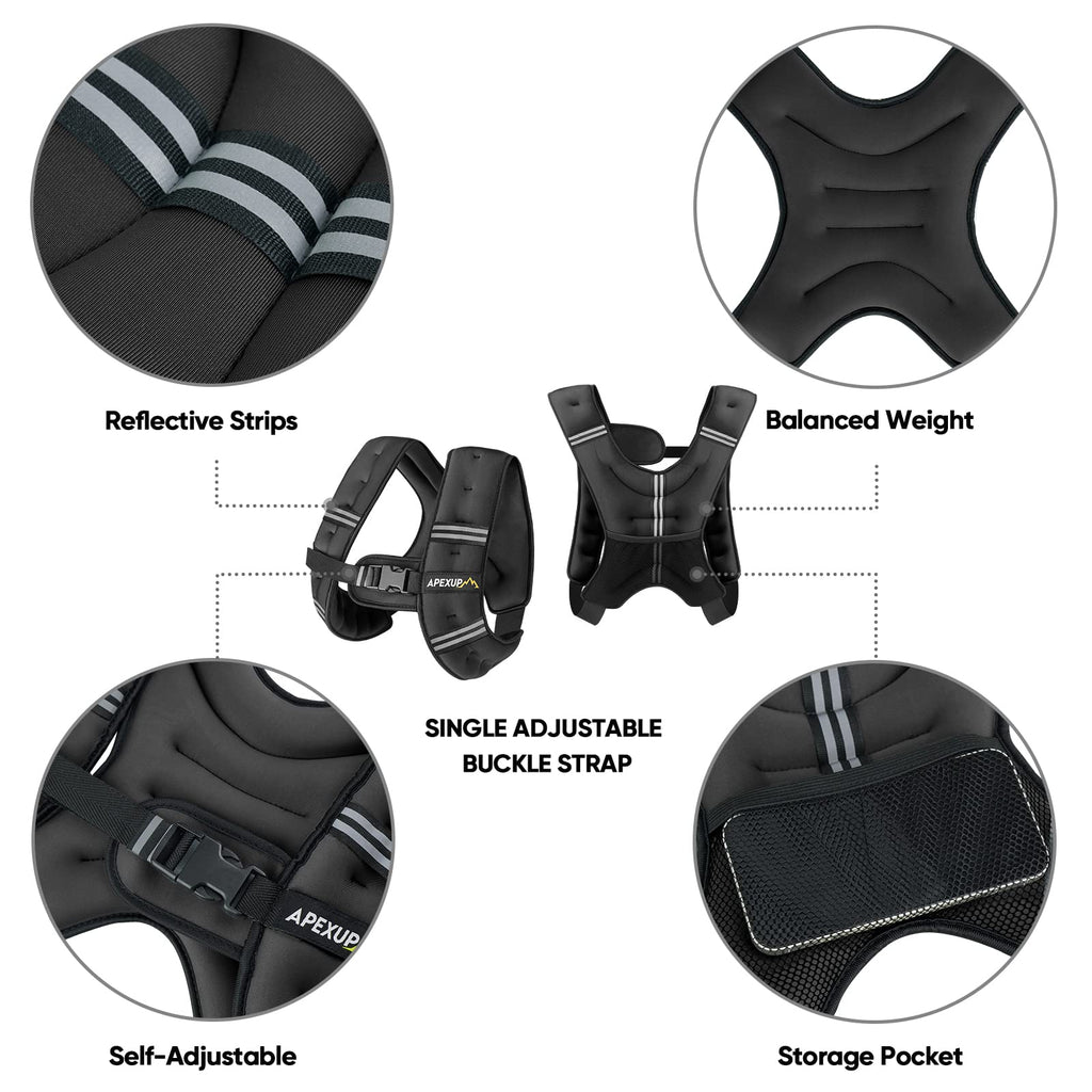 Adjustable Ankle Weights + Weighted Vest T534320