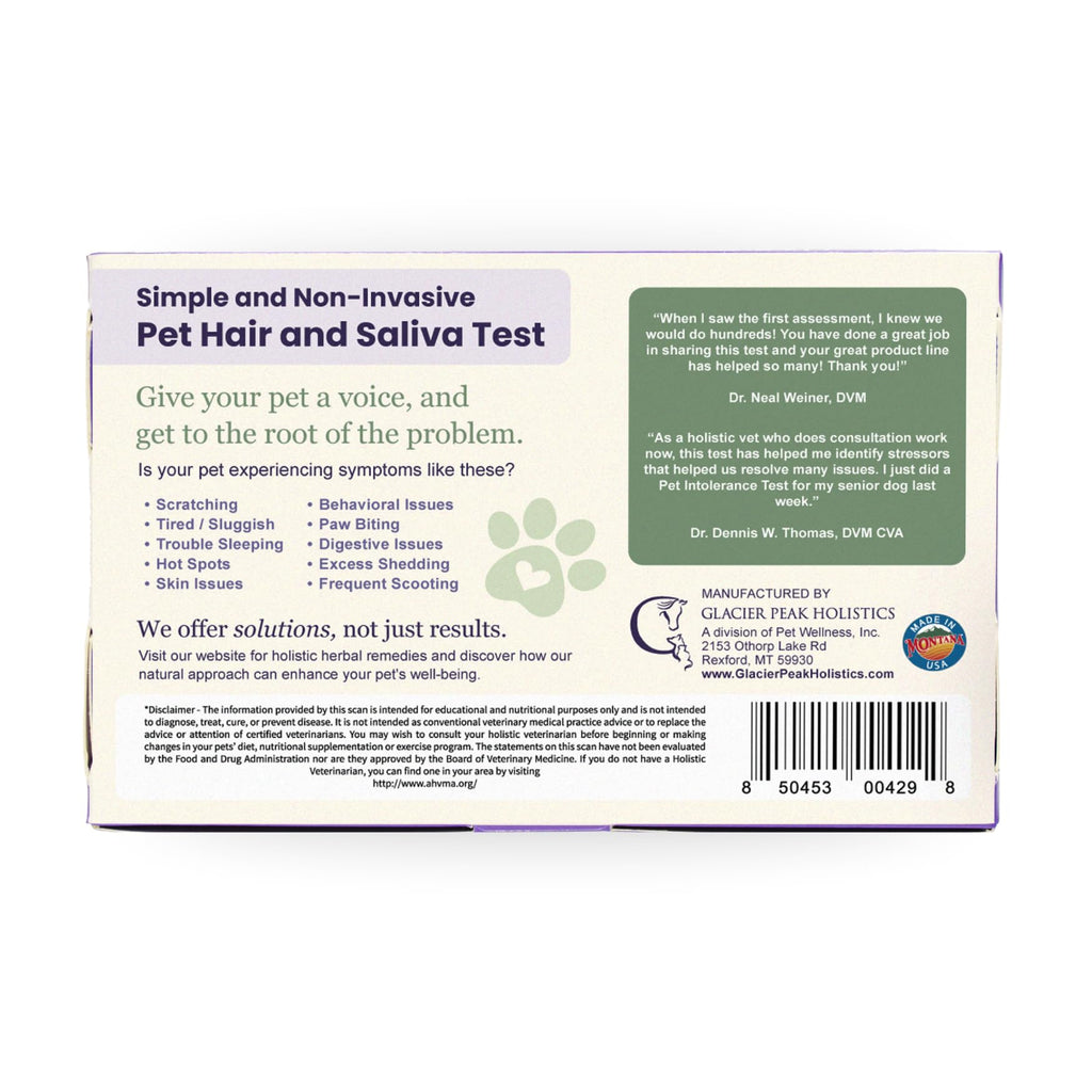 Pet Intolerance Test Dogs & Cats W206750