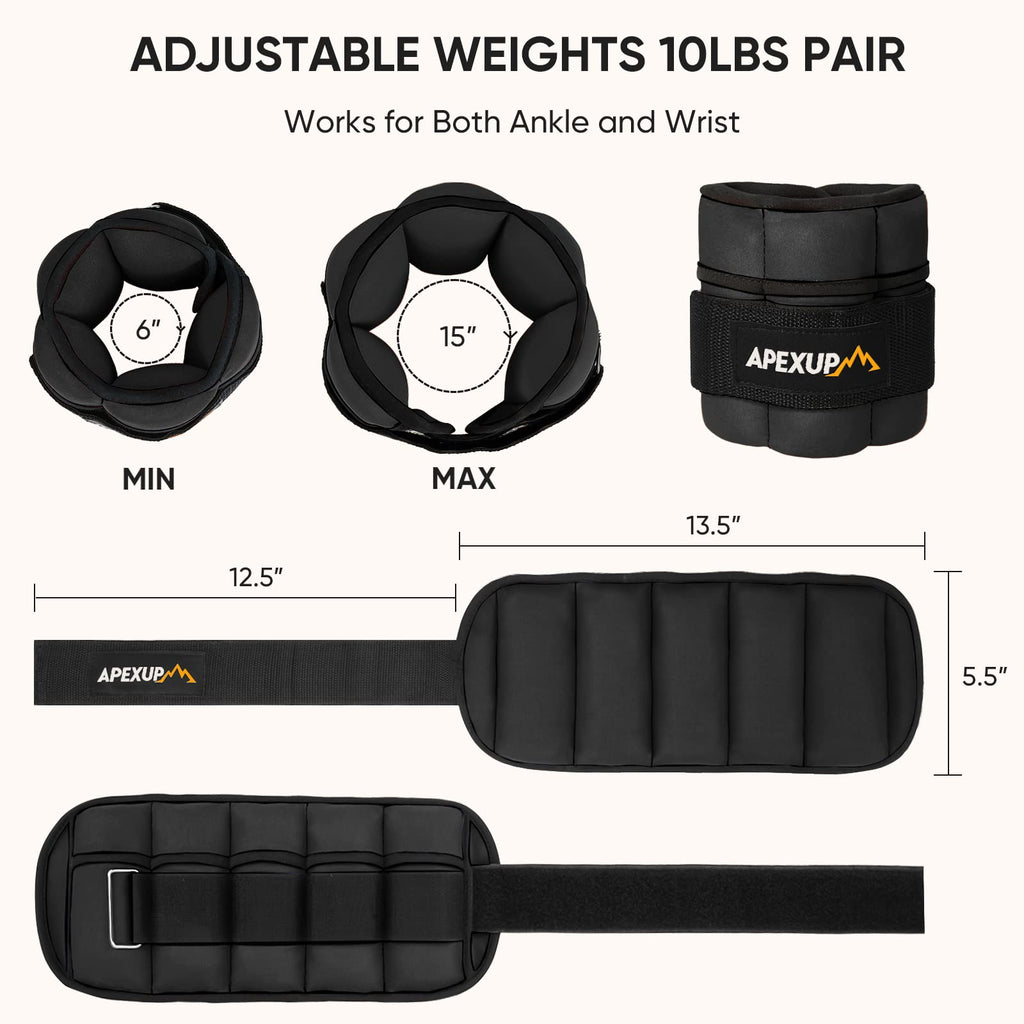 Adjustable Ankle Weights + Weighted Vest T534320