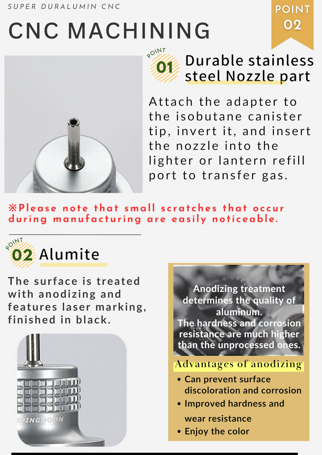 Cassette Canister to Butane Fill Adapter B5496