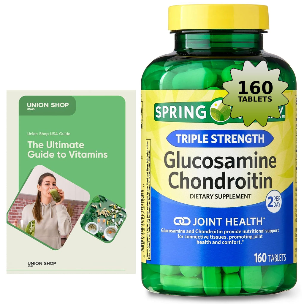 Triple Strength Glucosamine Chondroitin 160 Tablets Y404