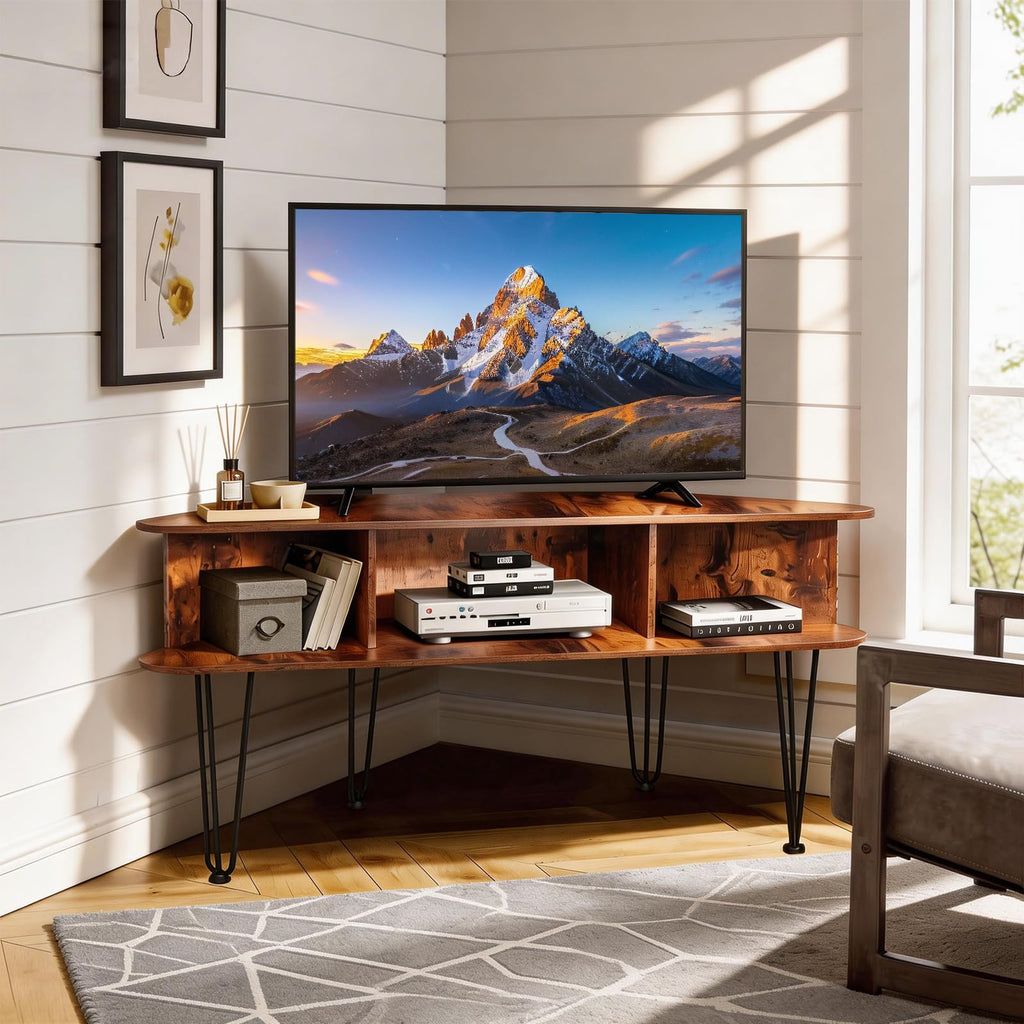Corner TV Stand with Storage Q17258