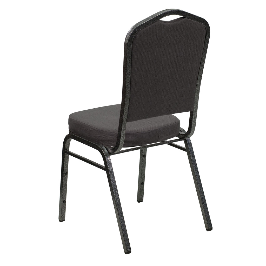 Gray Fabric Stacking Banquet Chair D6473