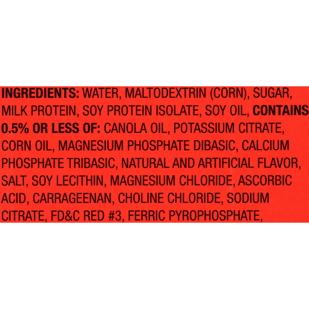 Strawberry Nutritional Shake 8 fl oz 24 Count I45287