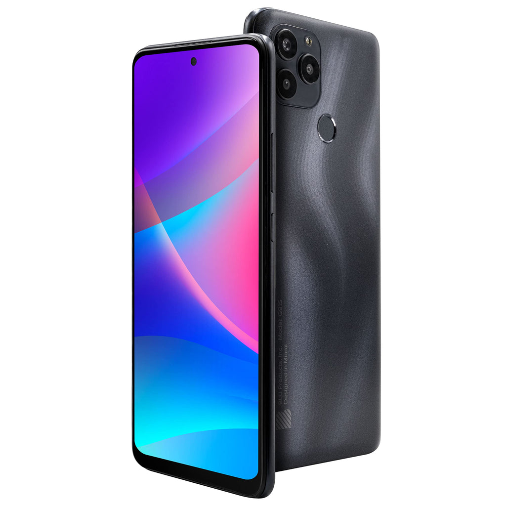Unlocked 6.8” Full HD+ Display 128GB 48MP Triple Camera Gray Smartphone Q18743