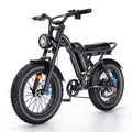 1500W Peak 20" x 4.0" Fat Tire Electric Bike N414
