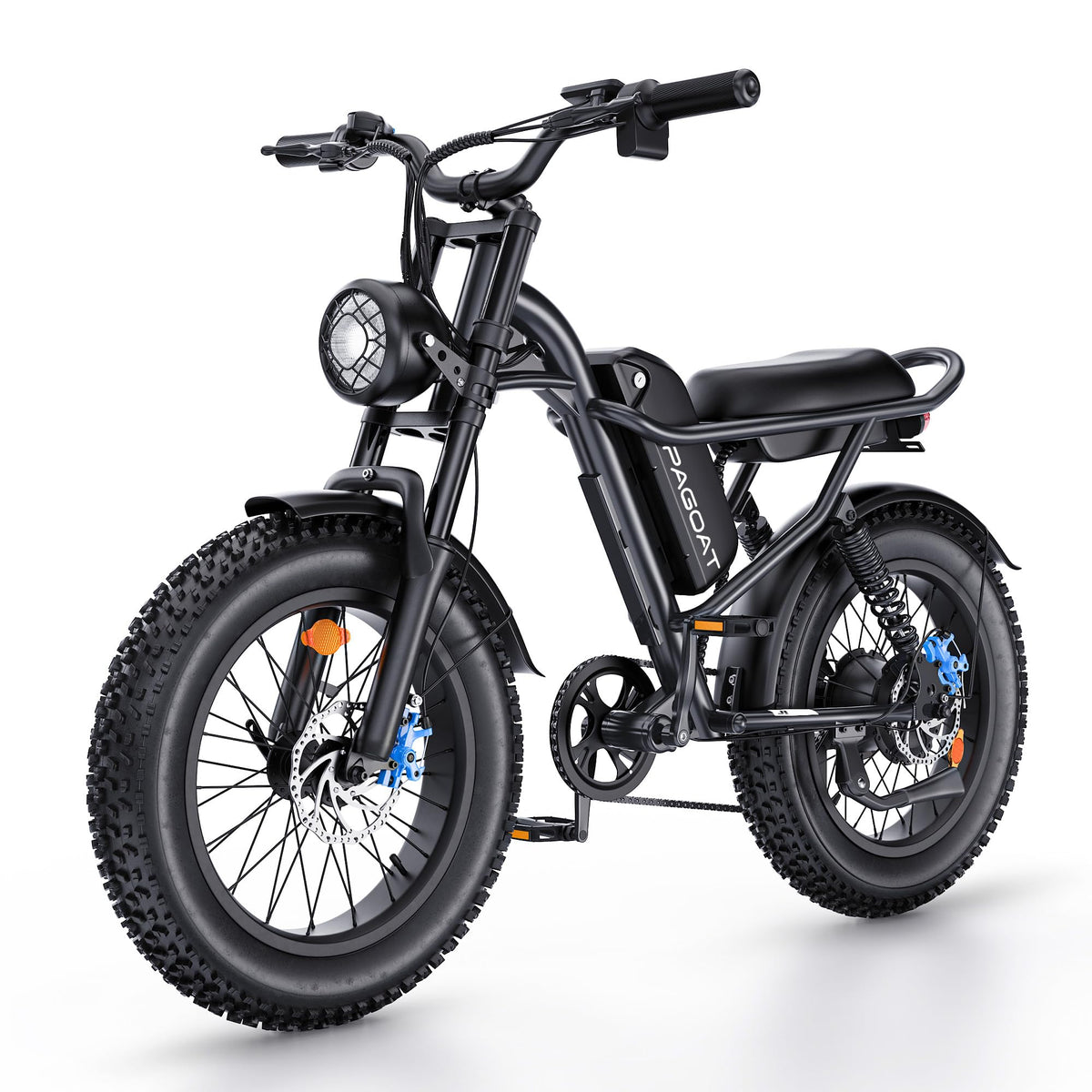 1500W Peak 20" x 4.0" Fat Tire Electric Bike N414