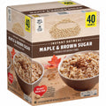 Maple & Brown Sugar Instant Oatmeal Cereal, 40 Count R213056