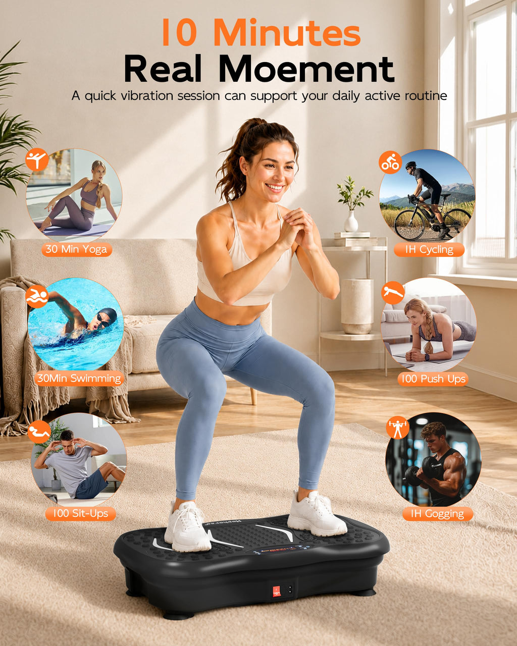 Vibration Plate Exercise Machine X95011