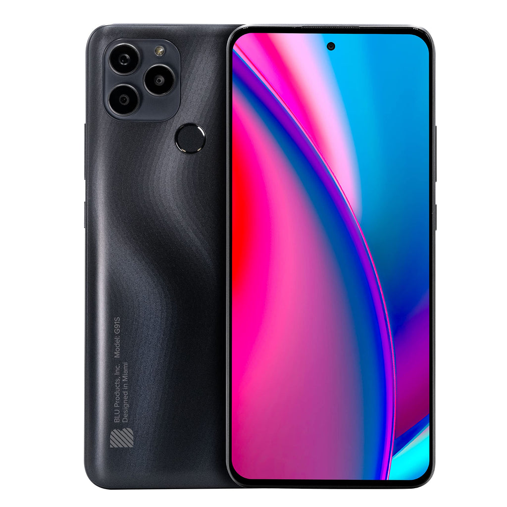 Unlocked 6.8” Full HD+ Display 128GB 48MP Triple Camera Gray Smartphone Q18743