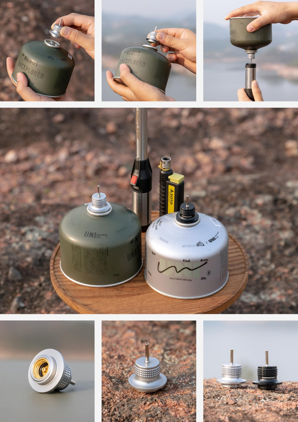 Cassette Canister to Butane Fill Adapter B5496