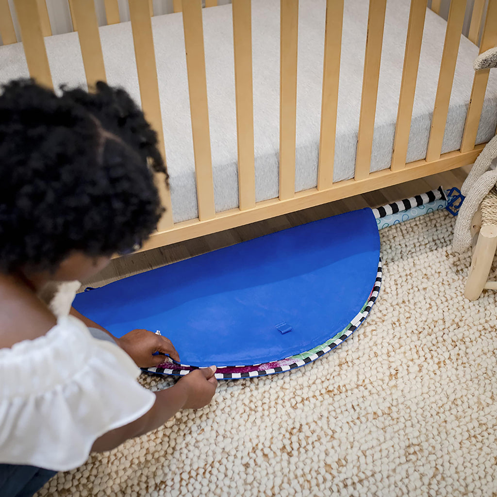2-in-1 Water Mat Tummy Time Activity Play Gym Sensory Toys E46658