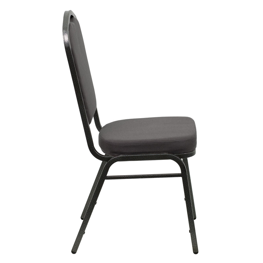 Gray Fabric Stacking Banquet Chair D6473