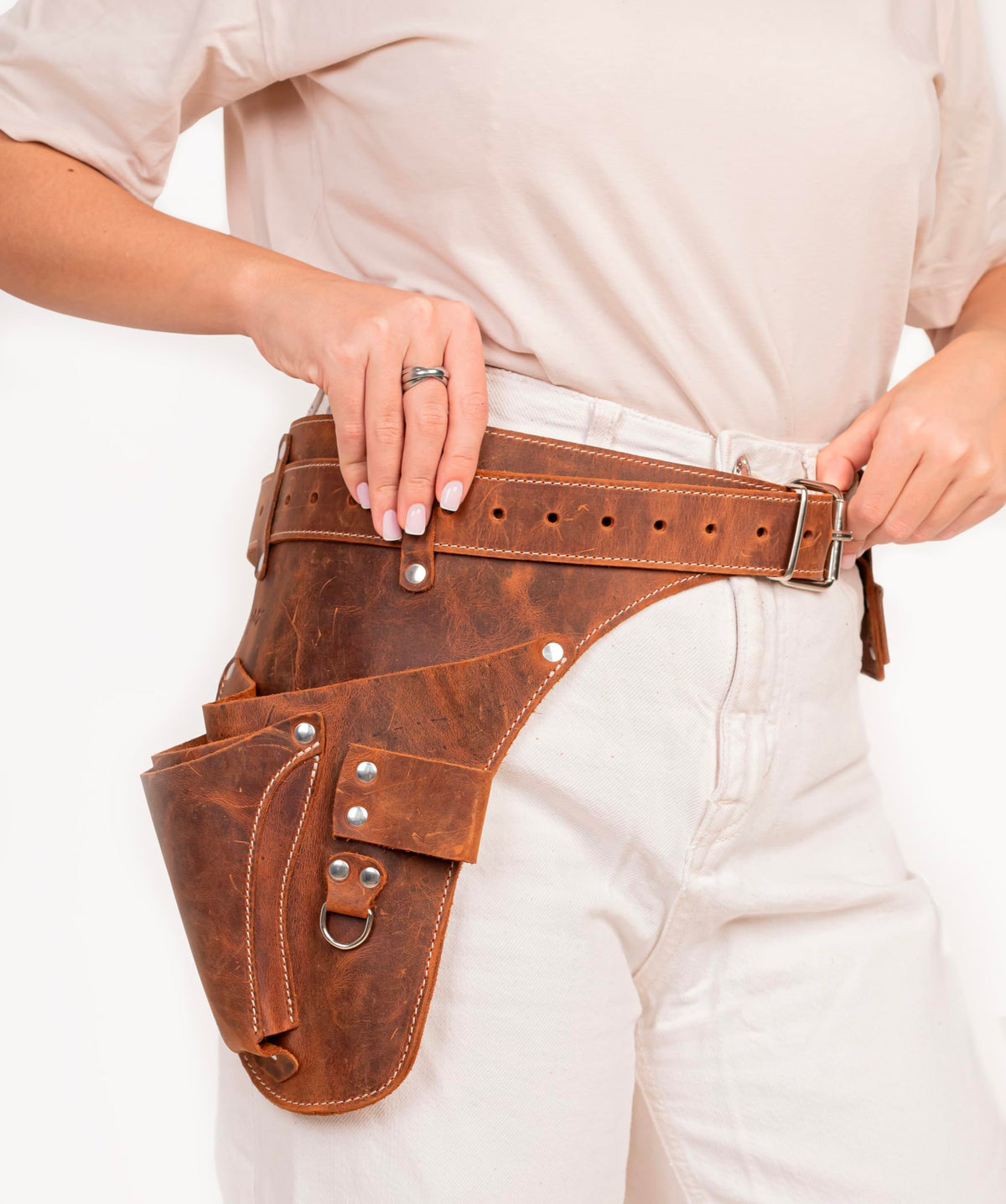 Leather Tool Belt Q602