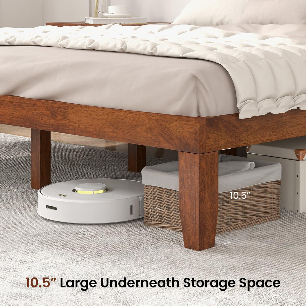 14 Inches Wood Platform Bed Frame King Size W592
