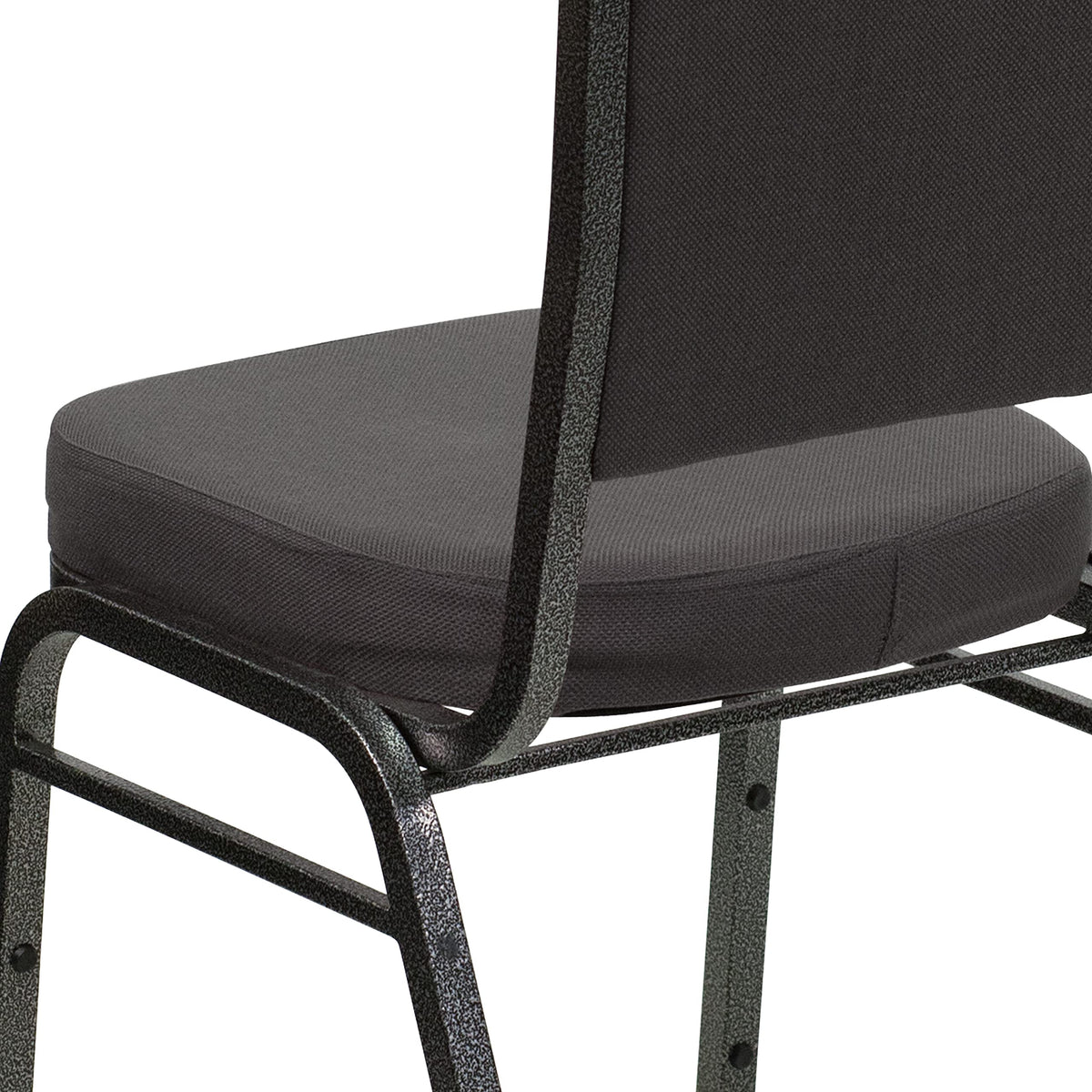 Gray Fabric Stacking Banquet Chair D6473