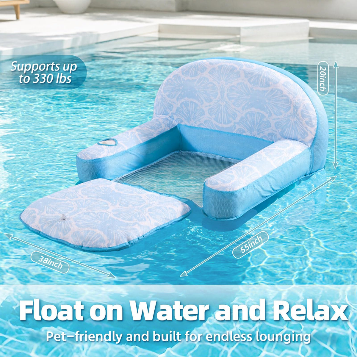 Inflatable Pool Float Chair L41483